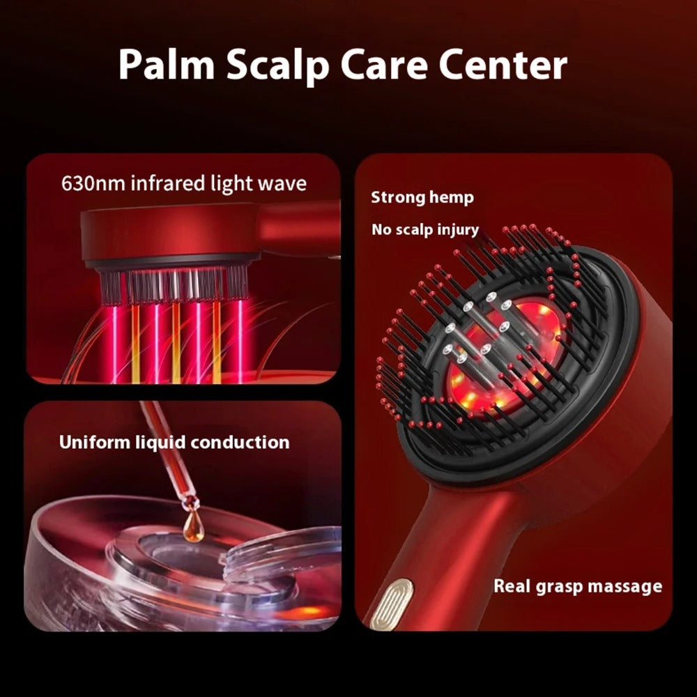 Anti-Hair Loss Infrared Light Head Massager ❤️‍🔥