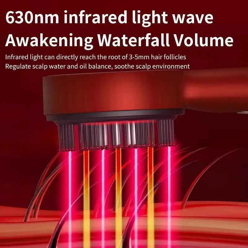 Anti-Hair Loss Infrared Light Head Massager ❤️‍🔥